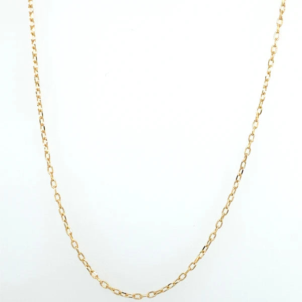 CADENA AROS 1MM 45CM