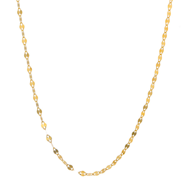 CADENA CRISPETA 1.5MM 45CM
