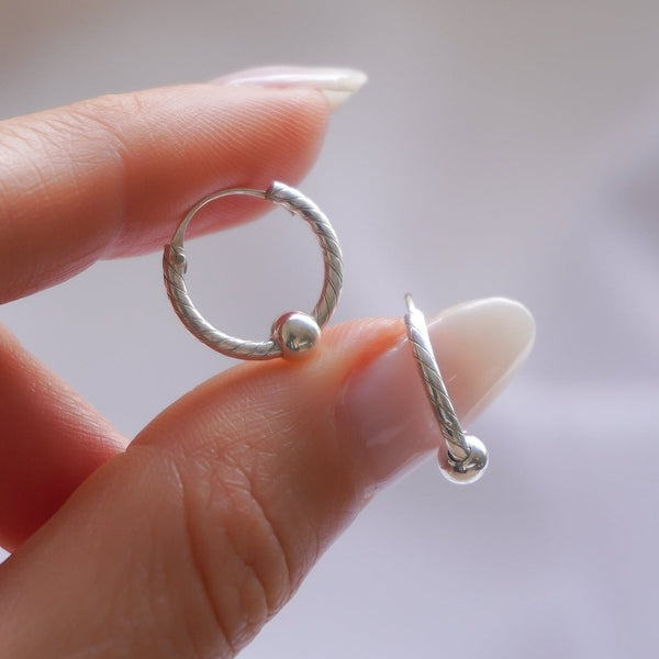 CANDONGA MINI MELCOCHA BALIN 1.4CM PLATA