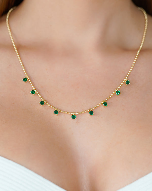 COLLAR VERDE SUPREMO 45+5CM